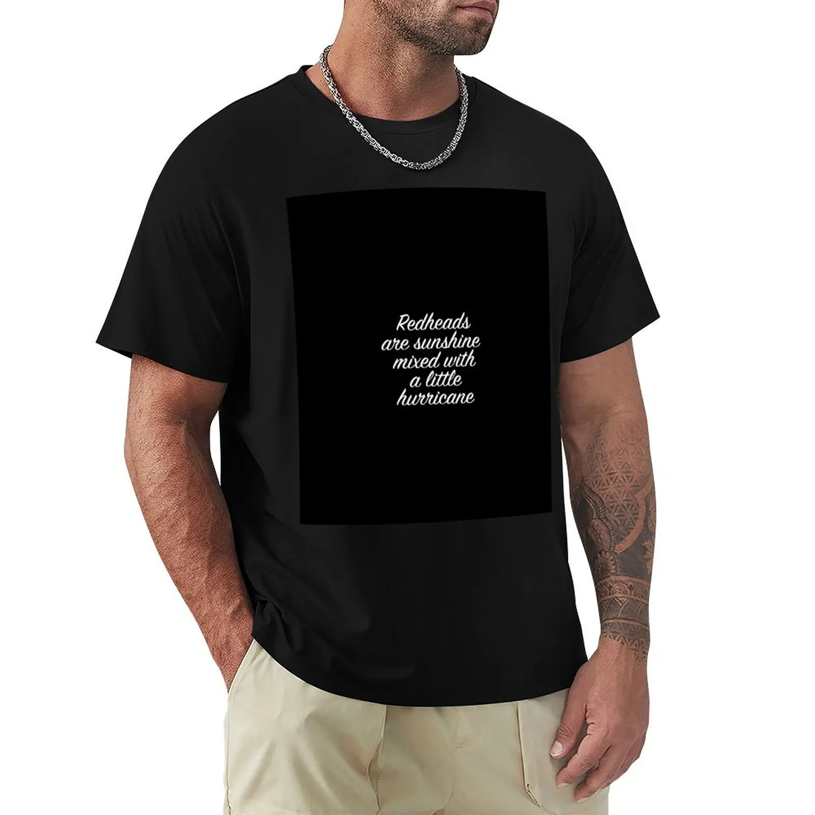 

Redheads are sunshine mixed with a little hurricane T-Shirt Moisture Wicking Quick Dry Tee