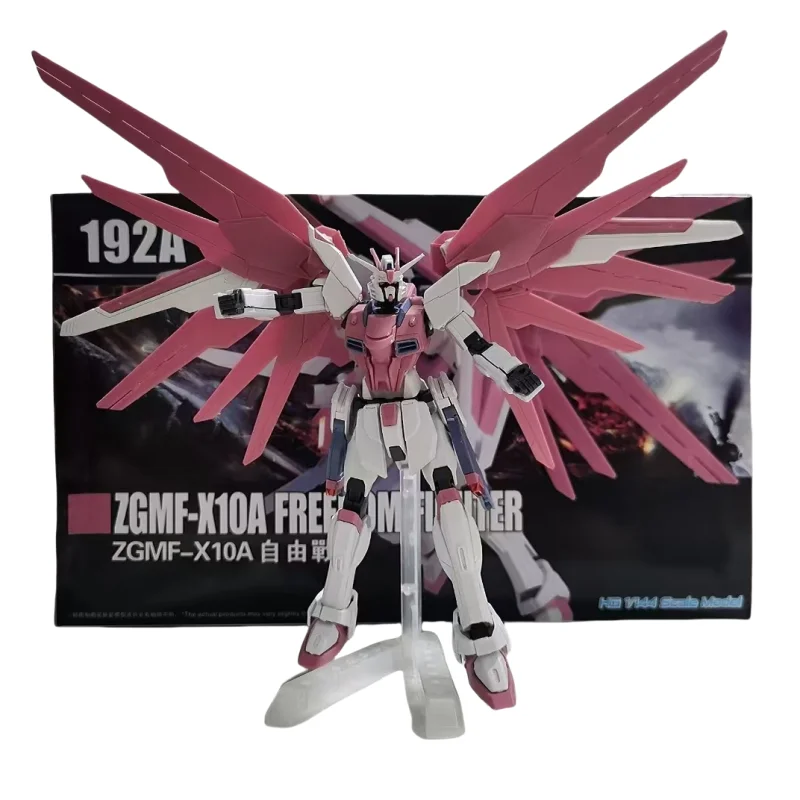 

New High Model HG Cherry Blossom Powder Free 1/144 Strong Attack Free Assembly Model Toy Desktop Ornaments Gifts