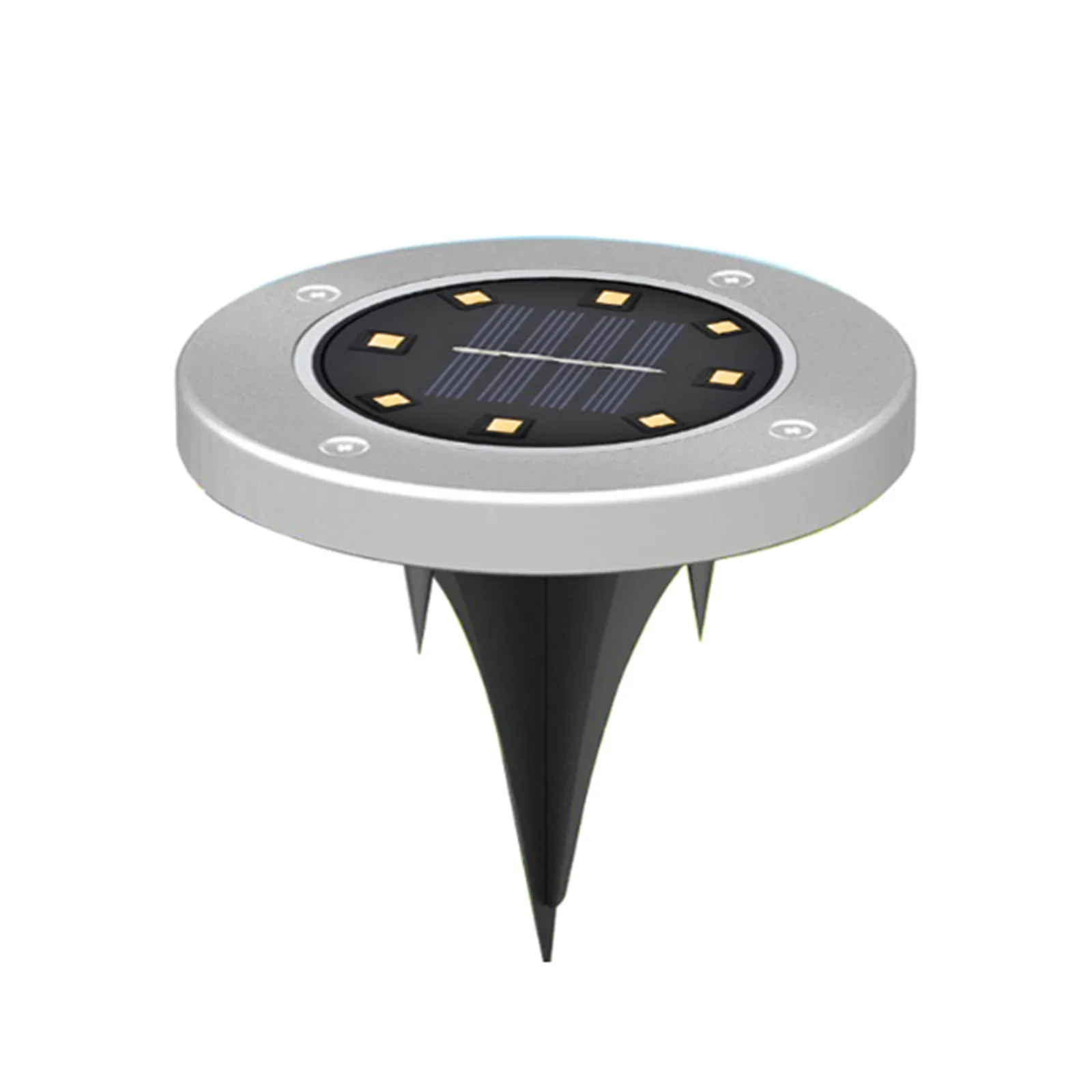 Solar Aisle Lamp Outdoor Lamp Aesthetically Waterproof Built In Silicone Garden High-quality Garden Solar Lamp