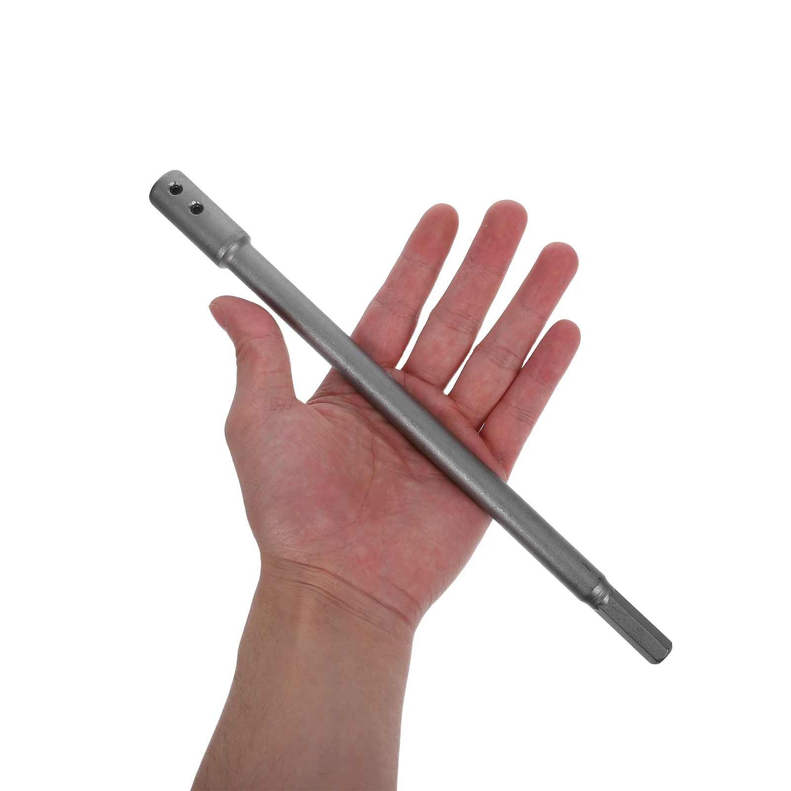 

Forstner Drill Bit Extender 10 Inch Alloy Steel Extra Long Extension for 3/8 Flat End Bit Driver Drills Lathe Projects