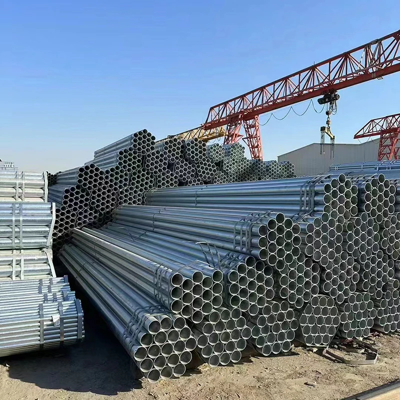 Large Diameter Galvanized Steel Pipes Used Street Lighting Poles 400mm Q235