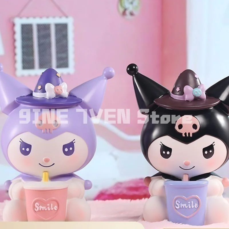 

Милый Sanrio Kuromi Cinnamoroll милый питомец копилка с возможностью доступа виниловая для хранения Противоударная Копилка детский праздничный подарок