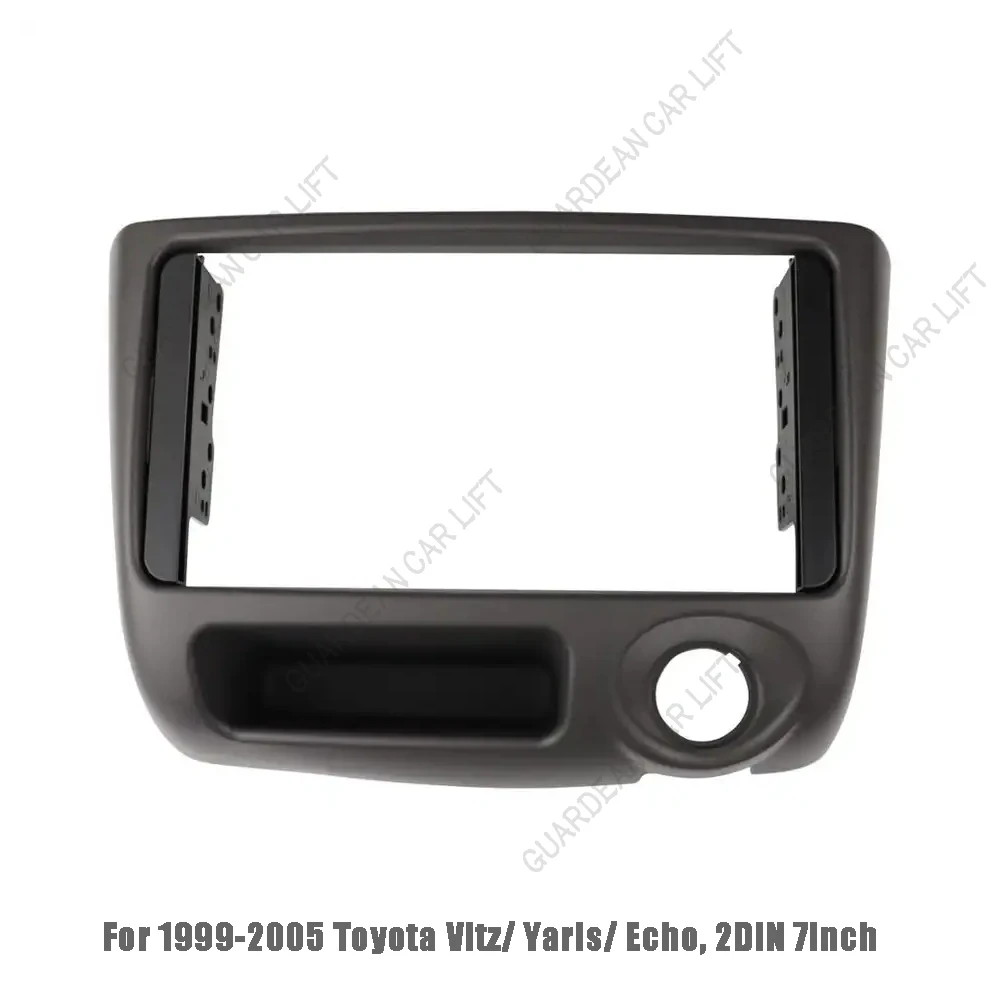 Radio con GPS para coche, reproductor estéreo con Android, MP5, 2Din, unidad principal, marco de tablero, para Toyota Yaris Echo Vitz Platz 1999-2005(7 pulgadas)