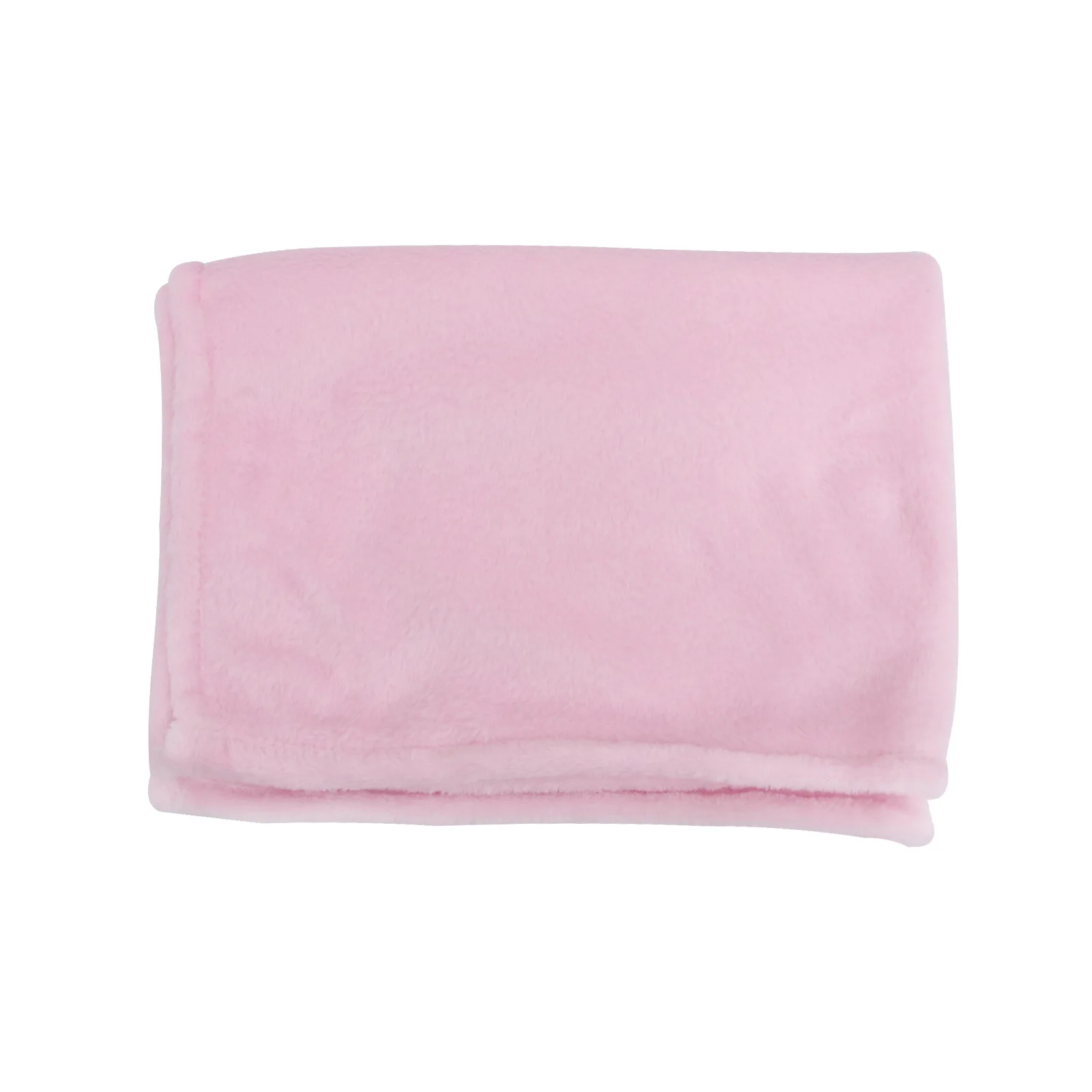 

Flannel Pet Blanket Super Comfy Extra Warm Fleece Pink for Dogs Cats Solid Color Bedding Throws Soft Cozy