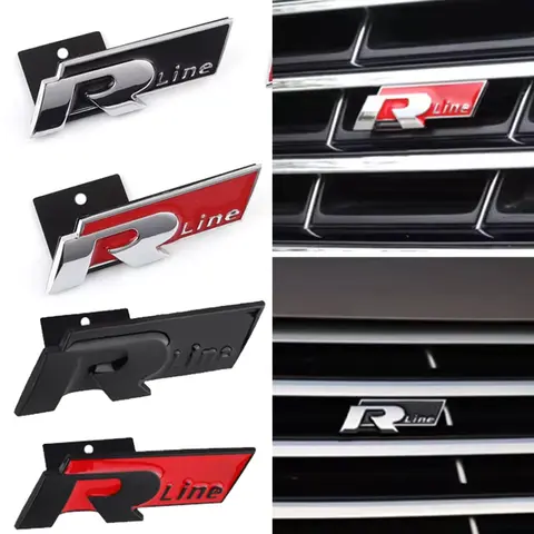 Metal Car Front Grill Emblem Badge for Volkswagen Jetta Beetle CC Golf Passat Touareg Scirocco Lavida Tiguan Touran Accessories