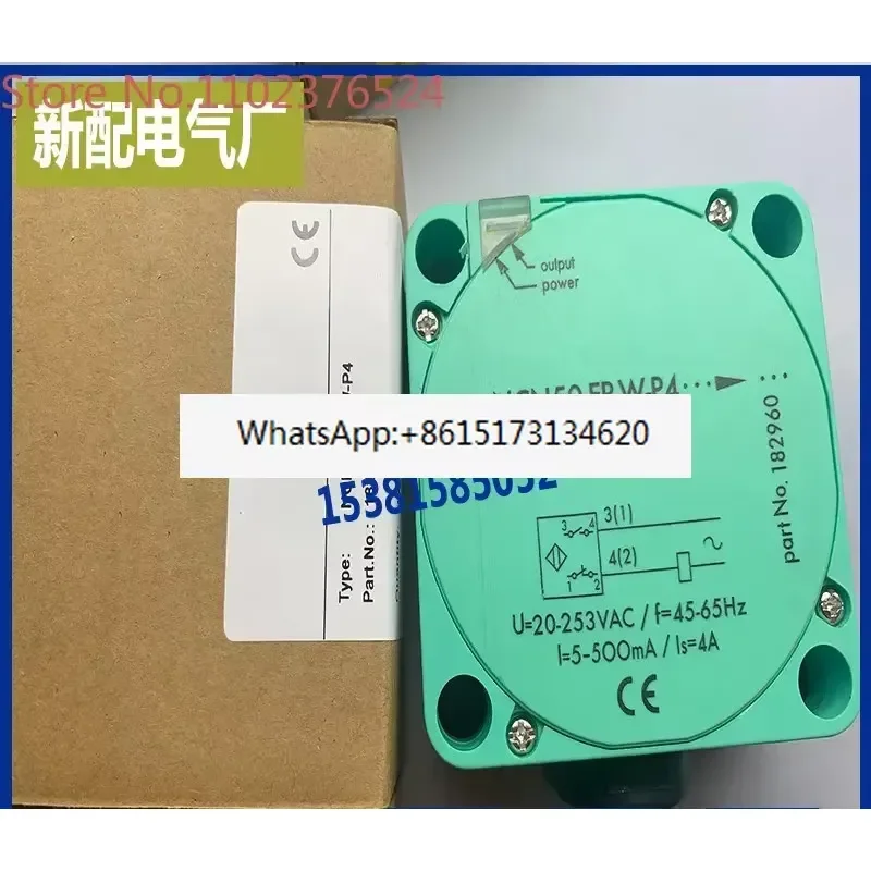 1pcs Square Sensor Proximity Switch NCN50-FP-A2-P1-V1 Inductive Sensor for Industrial Automation Control System