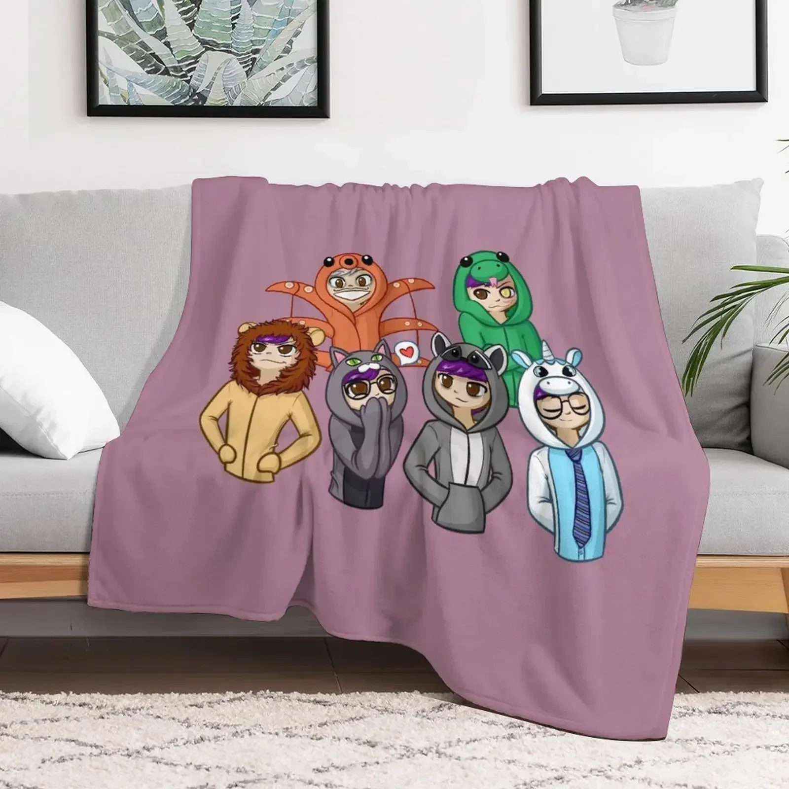 Sanders Sides Onesies - All Sides Throw Blanket christmas decoration Bed sofa bed Blankets