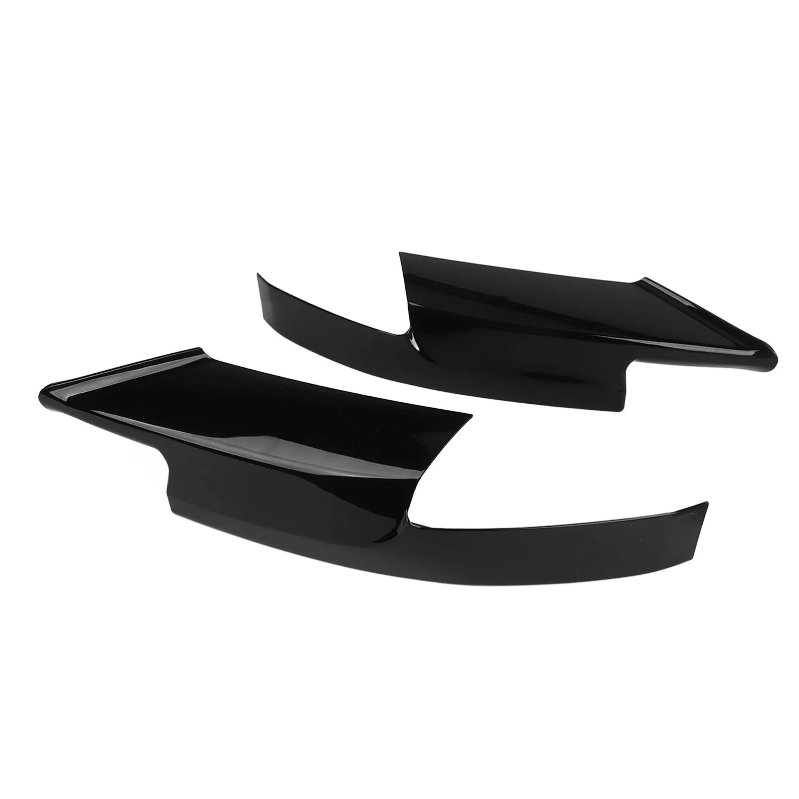 

1 пара переднего бампера, угловой спойлер, глянцевый черный угловой разветвитель бампера для M5 F10 2011-2016