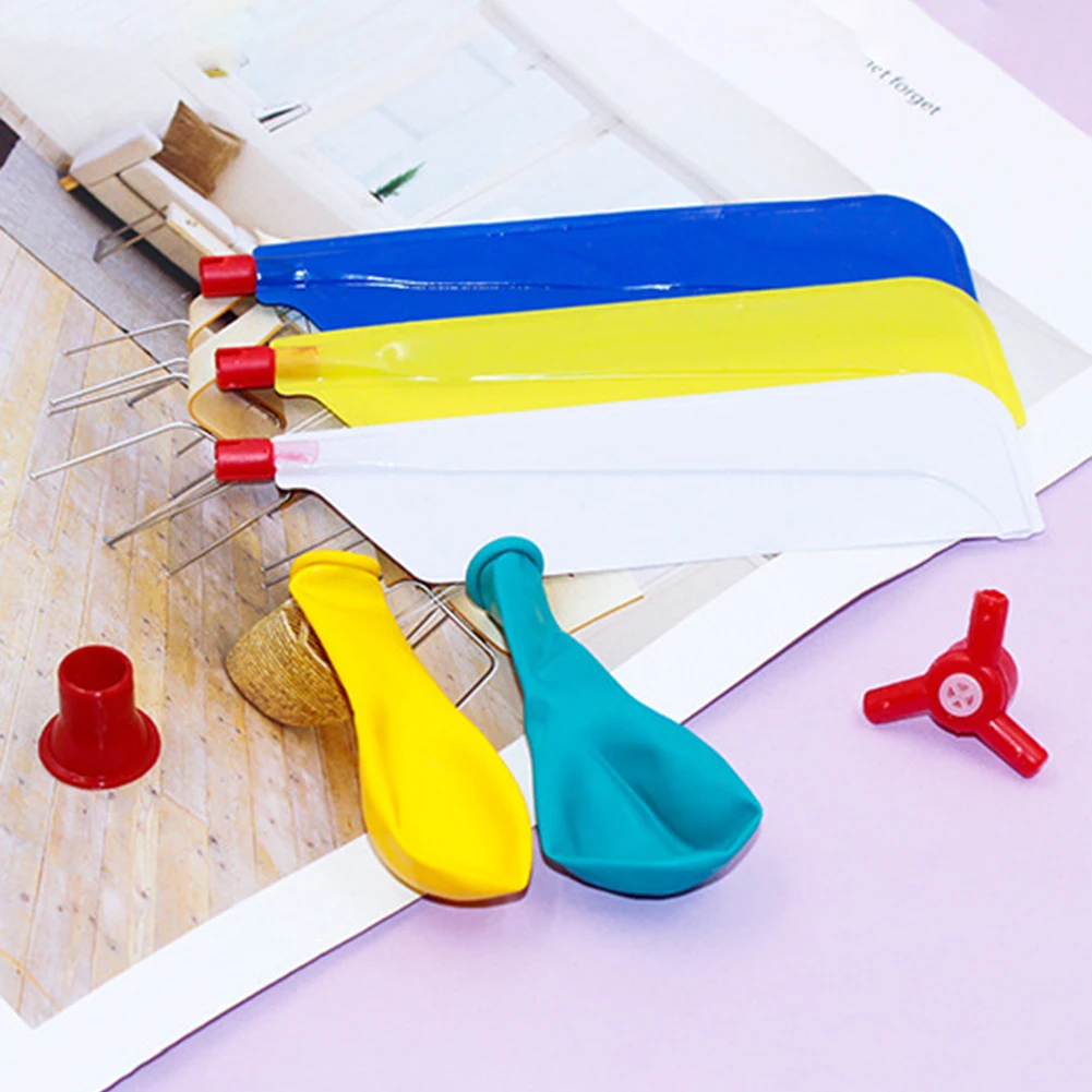6/12PCS kinder Outdoor Ballon Rotierenden Hubschrauber Launcher Set Ballon Eltern Kind Interaktive kinder Puzzle Spielzeug – Detail 4