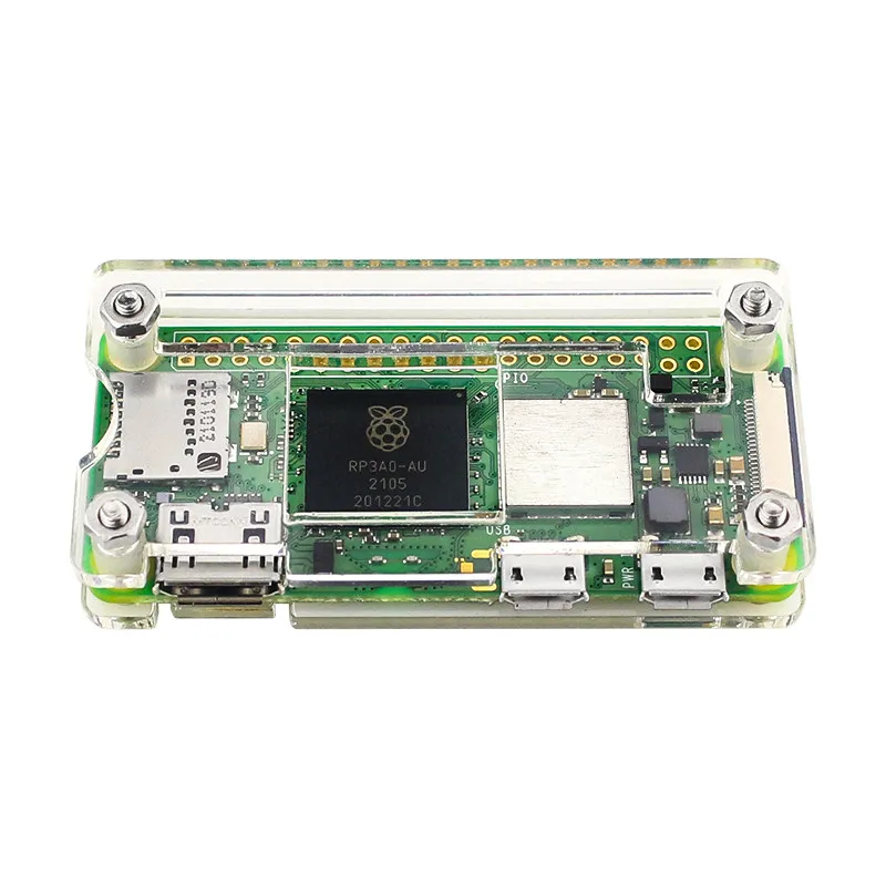 

Suitable for Raspberry Pi Zero 2 W Acrylic Case Raspberry Pi0 2W Transparent with Heat Sink Protective Case