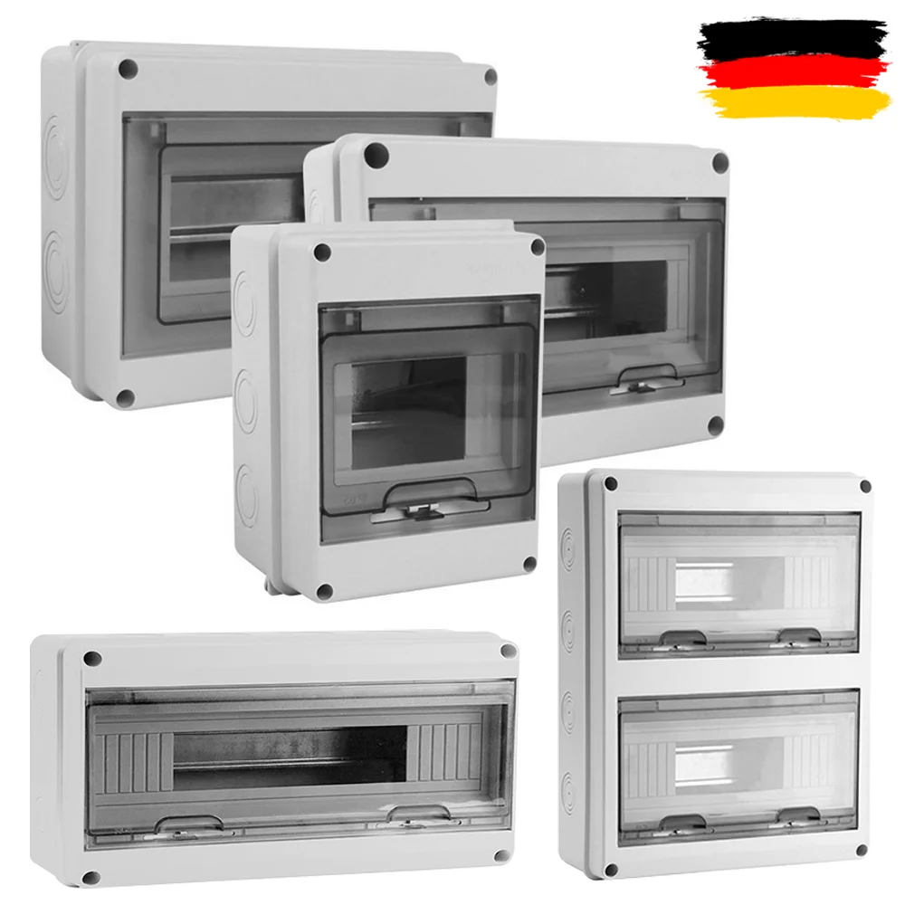 Boîte de distribution de réservoir d'eau 5/8/12/24 voies, boîte de Distribution électrique extérieure, interrupteur de boîte de Distribution étanche IP65