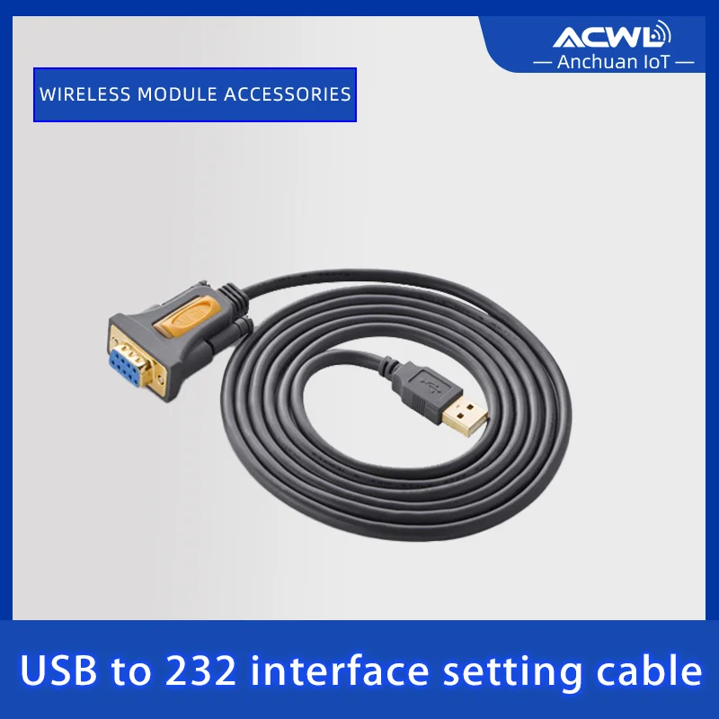 USB to RS485 or TTL USB to 232/LoRa Module Setting Cable/Wireless Module Accessories Converter Cable for Wireless Module Setup