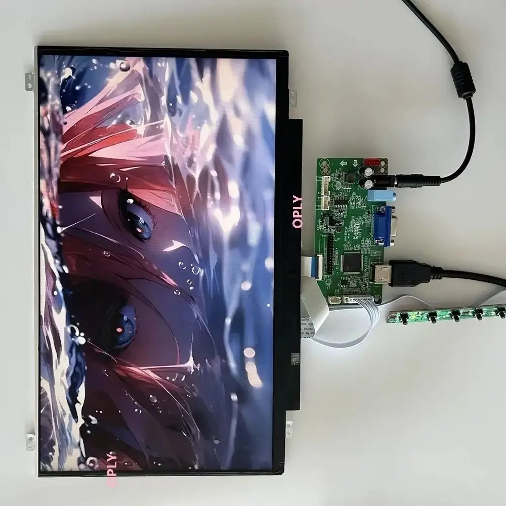 Controller board kit VGA HDMI-compatible for PC PS X360 Laptop raspberry + 14 inch 14” 1920X1080 IPS EDP Panel screen monitor