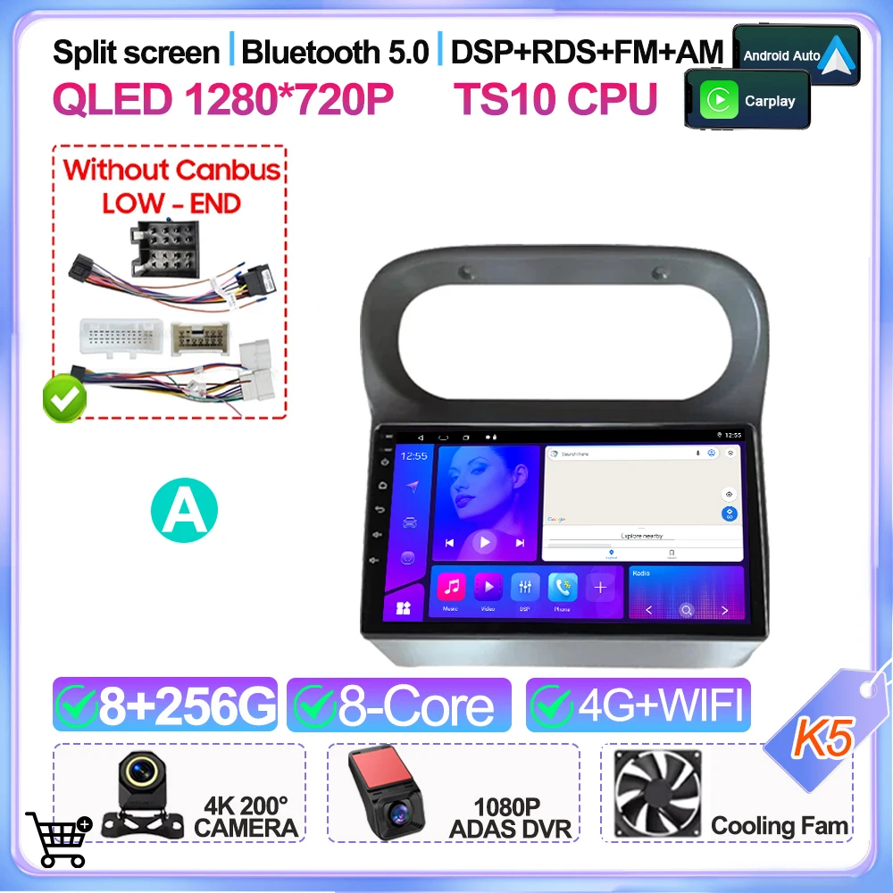 Autoradio Auto Android 16 Voor Renault Twingo 2005 2006 2007 2008 2009 2010 2012 2013 Multimedia Video Player Gps-navigatie 2din