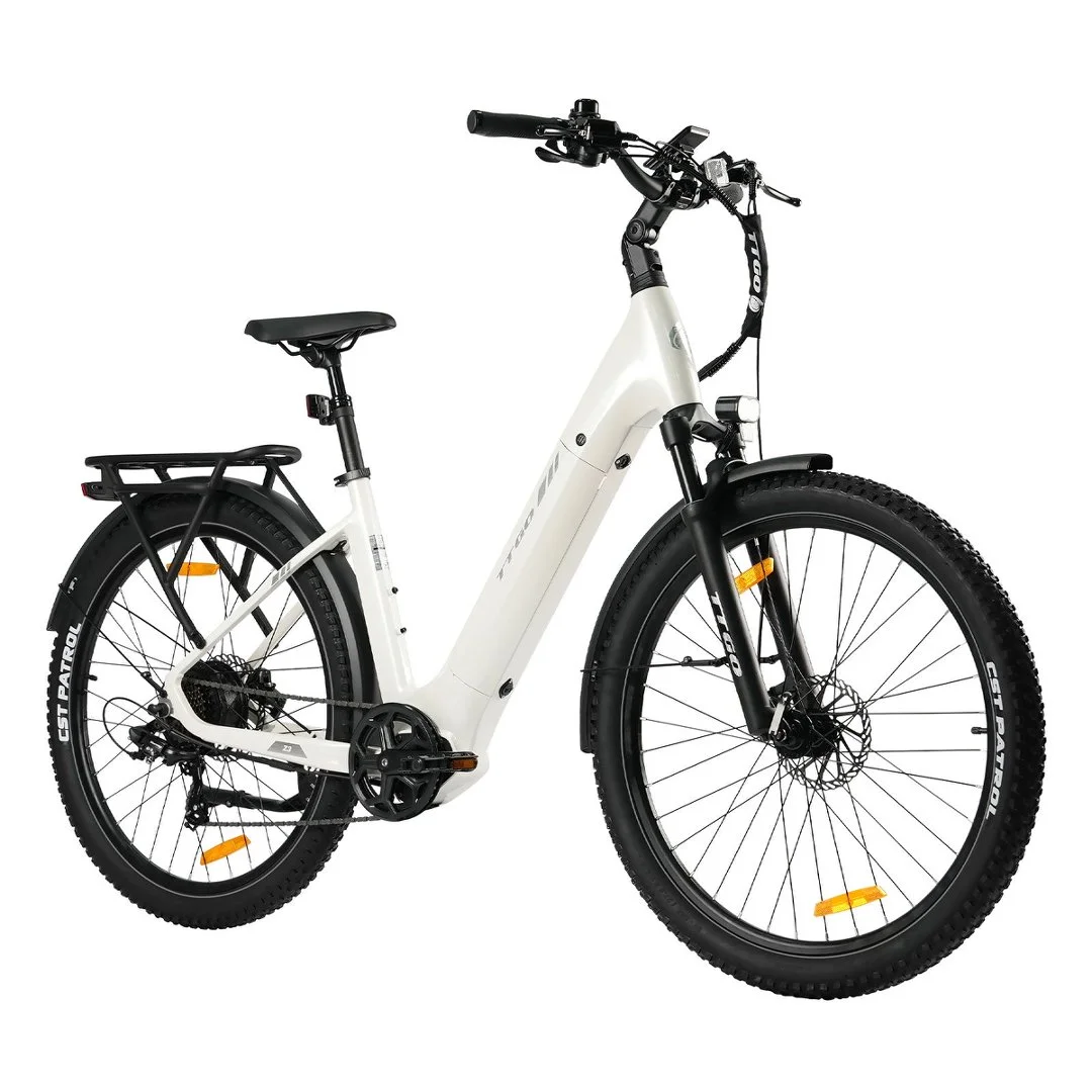 Elektrische fiets TTGO Z3 500W borstelloze motor 48V15AH batterij elektrische fiets volwassen hydraulische schijfrem 27,5 inch band E-bike