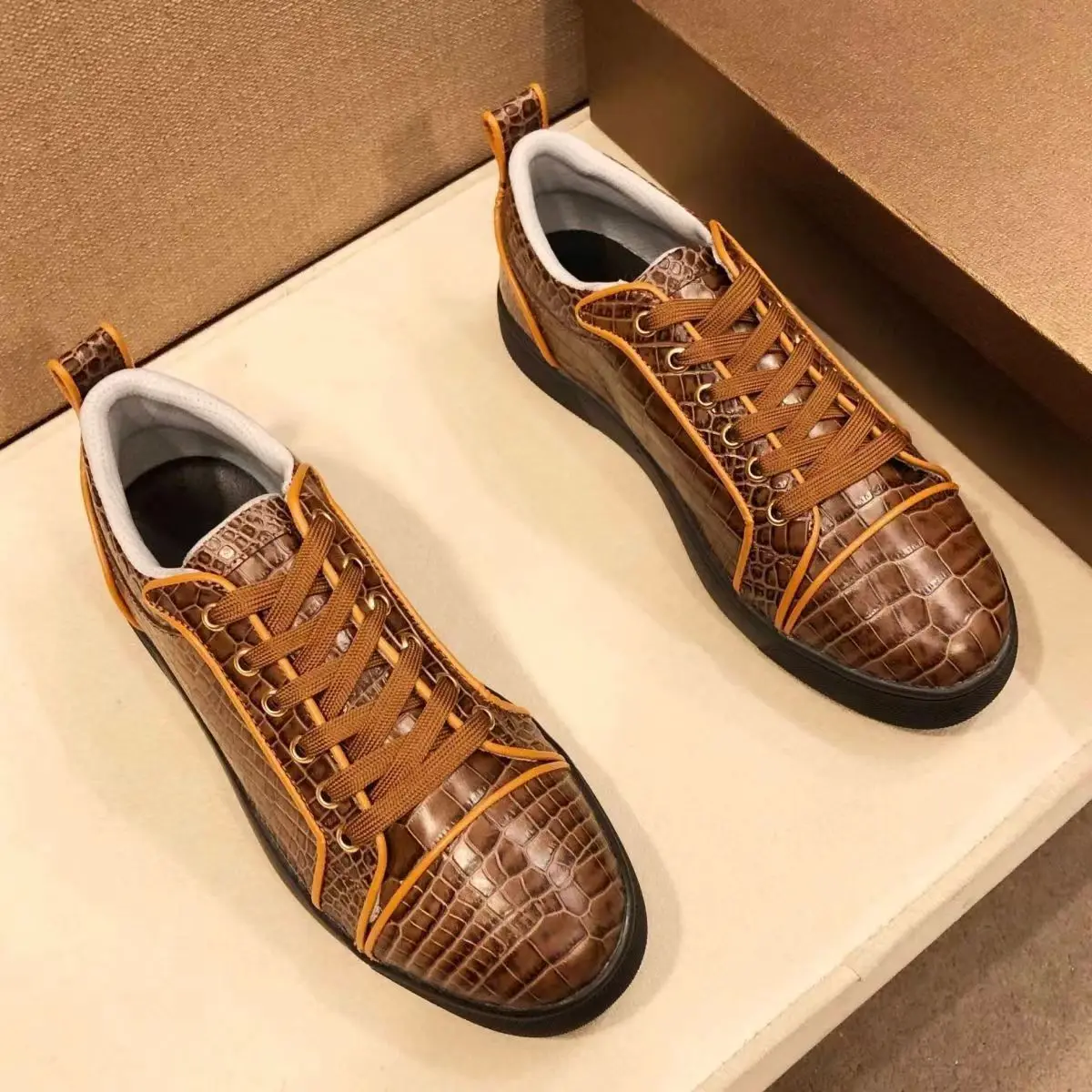 BATMO 2024 new arrival Fashion causal shoes men,male Genuine leather snaekers PDD457