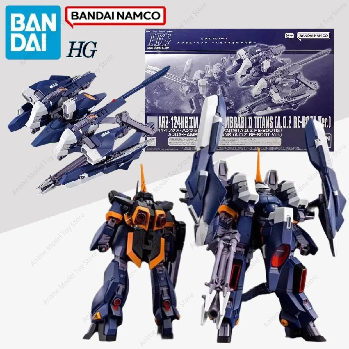 figurines-originales-bandai-en-stock-authentiques-gundam-hguc-aqua-hambrabi-2-titans-aoz-re-boot-kits-de-modeles-d'anime-jouets-d'action-cadeau-de-vacances