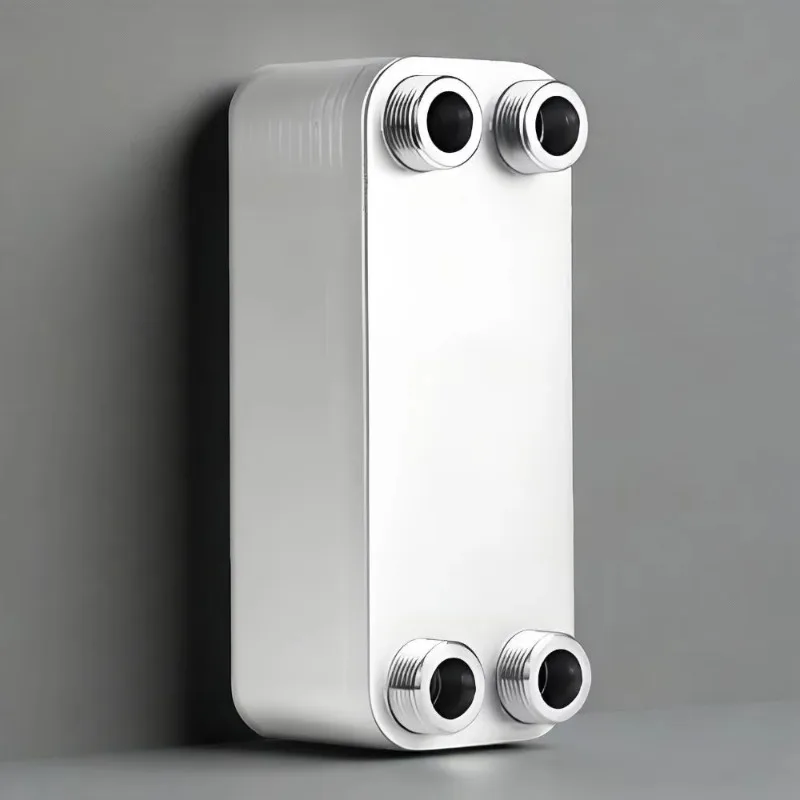 Heat exchanger brazed plate has long service life,stainless steel high-efficiency heat exchange water-cooled refrigeration parts