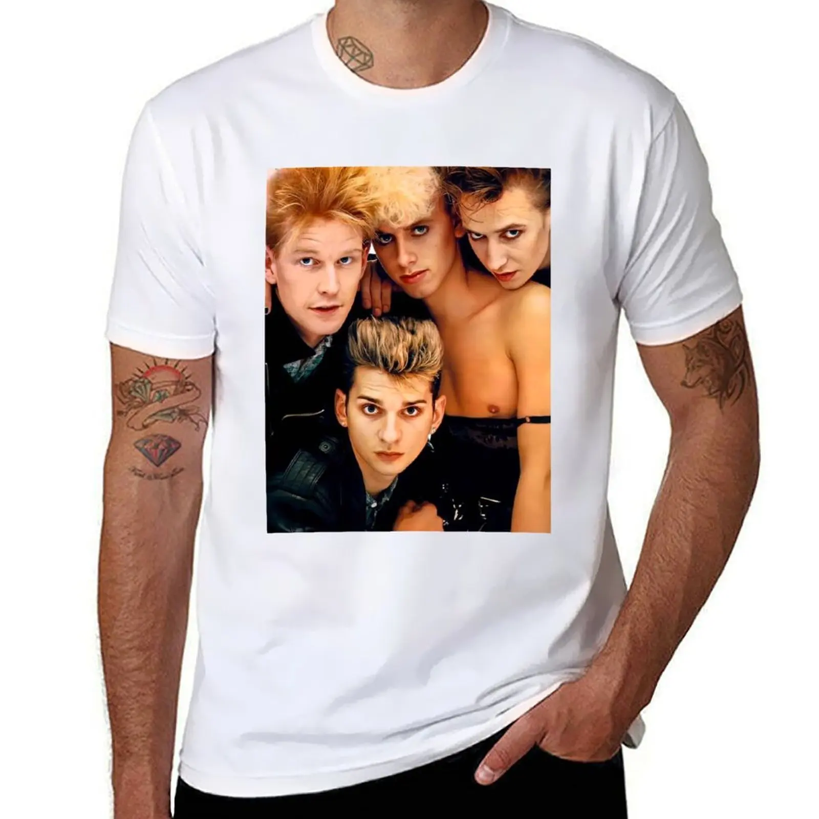 

DM 80s Lineup T-Shirt t shirt for man 100 percent cotton man t shirt graphic T-Shirt