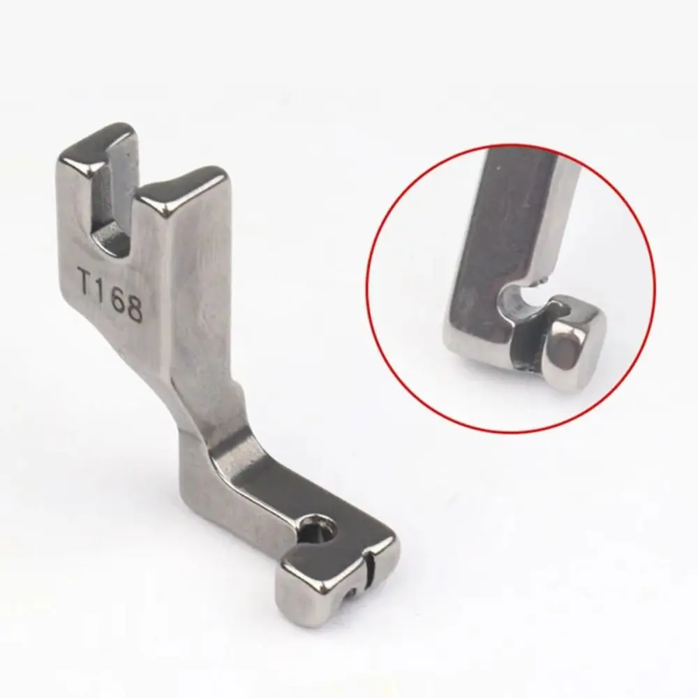 1Pcs Steel Zipper Presser Foot Lockstitch Flat Car S518L/T168 Random Single-Sided Unilateral Invisible