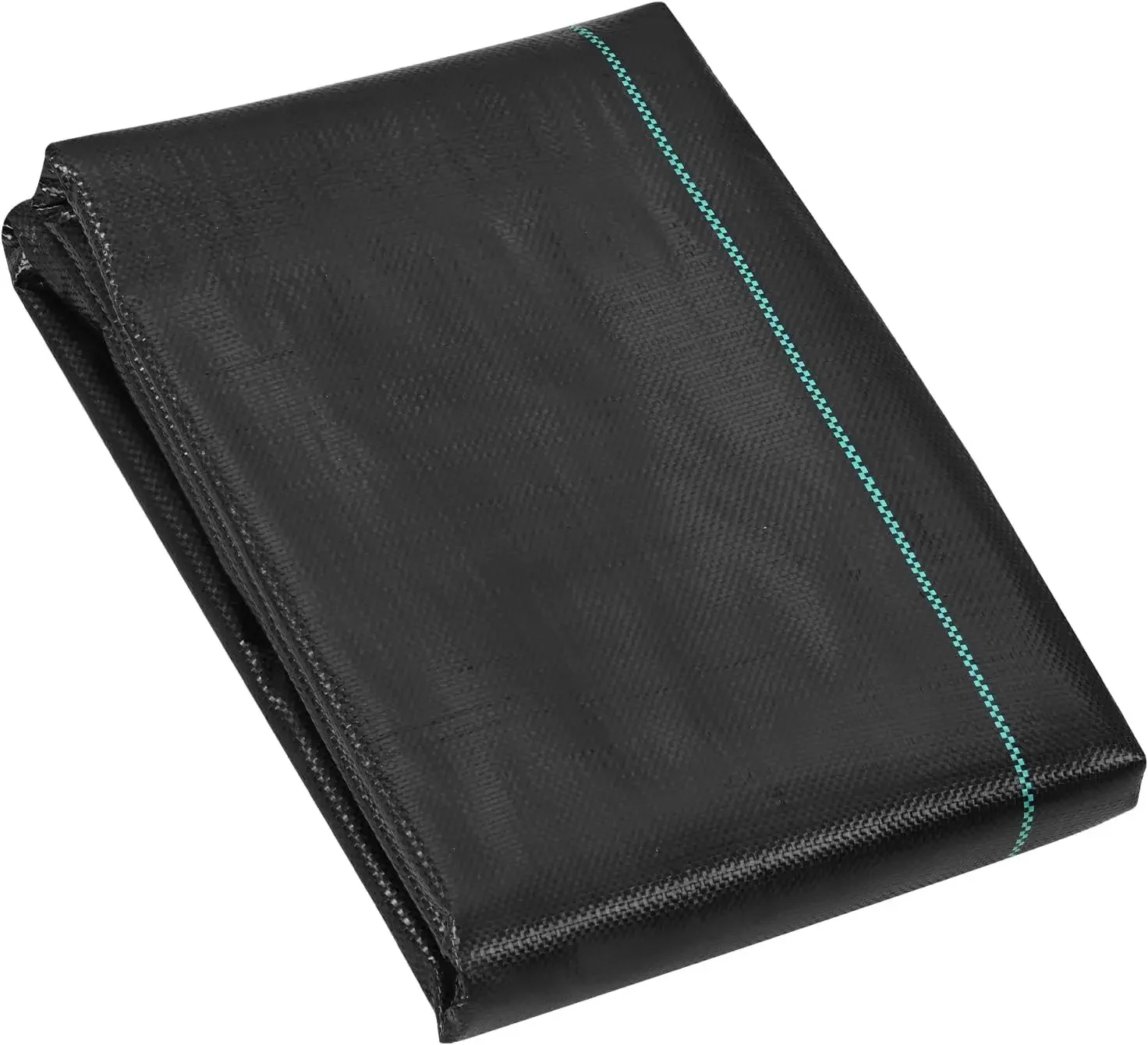 

Weed Barrier Landscape Fabric, 4*100FT Heavy Duty Garden Weed Fabric, Woven PP Weed Control Fabric, Black