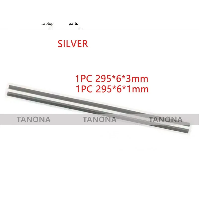 2pcs/Set New For HP 15S-DU GR 15S-DY 15S-DR 15-DW 15T-DW Rubber Feet SILVER