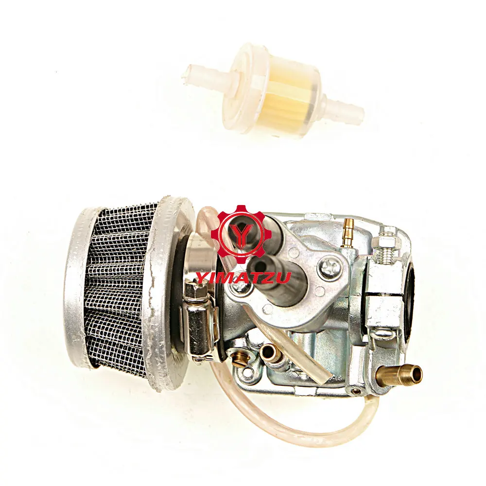 YIMATZU 2-Stroke Bicycle Engine carburetor Kit for F49CC 60CC 80CC Engine 19-21mm