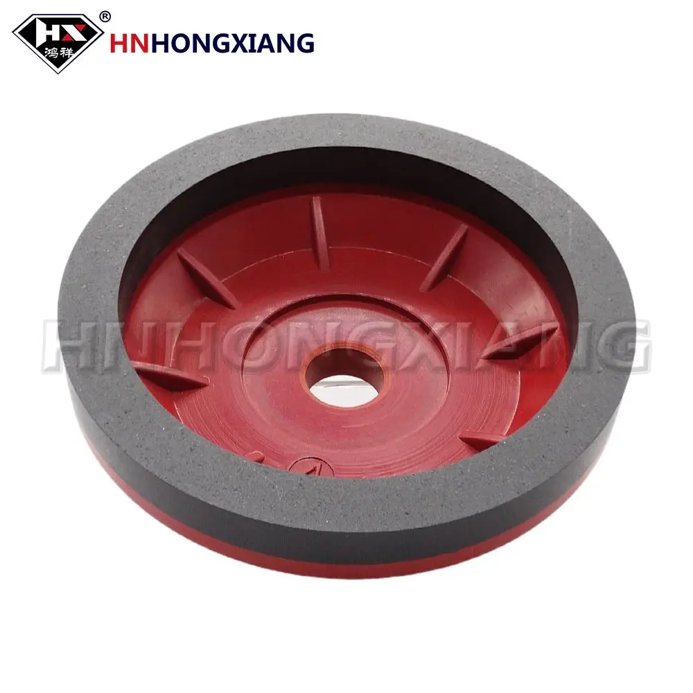 Glass Polishing Resin Rubber Diamond Grinding Wheel For Glass Bevelling Machine