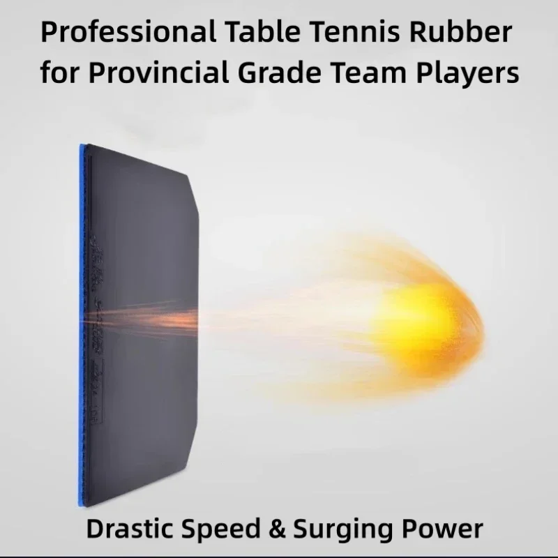 DHS Provincial Version Blue Sponge Hurricane 3 Table Tennis Rubber Sheet 38° 39° with 2.15mm 2.2mm Ping Pong Racket Coverings