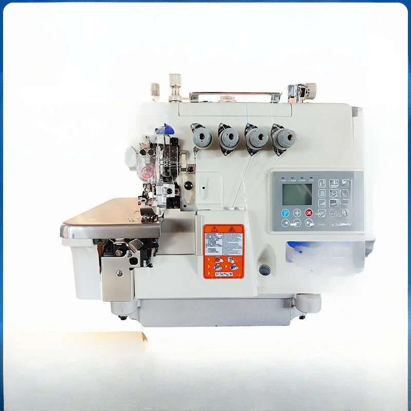 Thick material synchronous overlock sewing machine, four-wire edge locking machine, multi-function computer direct drive