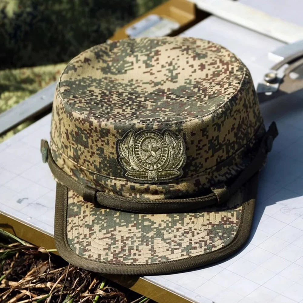 

VKBO Cap Russia Tactical Hat Army Training Gear Lightweight Breathable Tactical Cap with Little Green Men Camouflage Cap