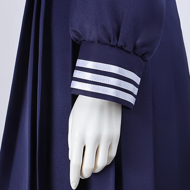 Hinako Fukami Cosplay Costume Silent Hill F Navy Sailor Uniform Skirt Set With Red Tie For Halloween Horror Game Theme Costume view 5