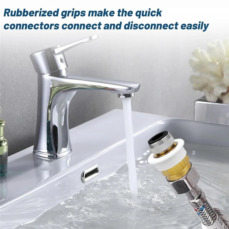 Hot Sale-Dishwasher Faucet Adapter With Snap Coupling, Fits 15/16