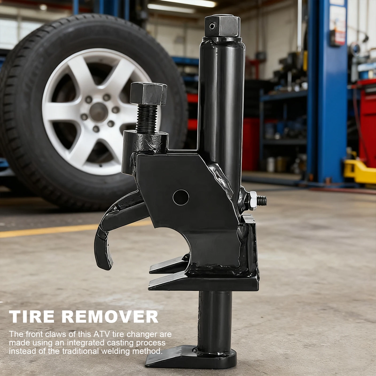 

Manual Tire Bead Breaker Manual Simple Tire Removal Machine Portable Bead Breaking Tool for Forklift Tractor Truck ATV Car