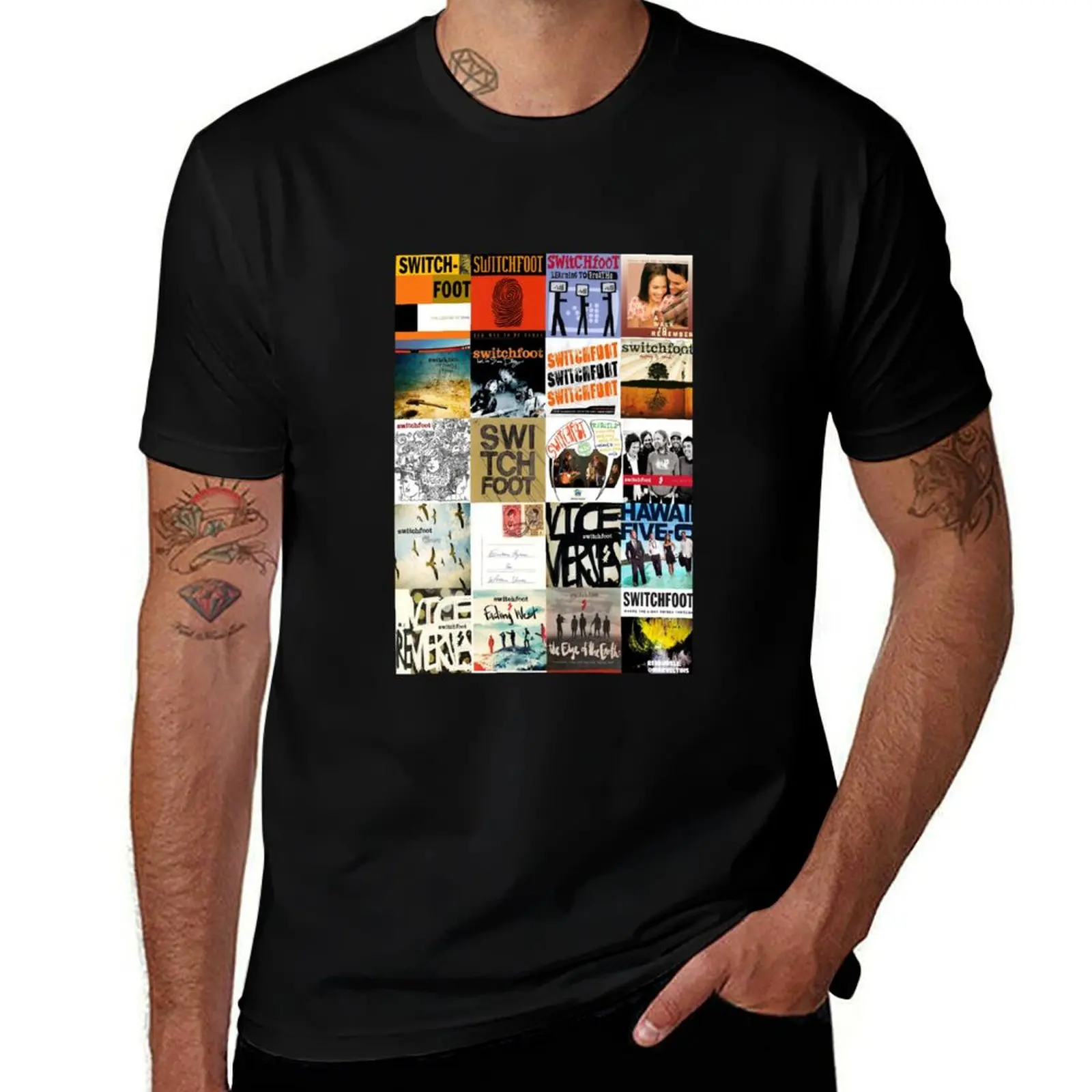 Switchfoot T-Shirt Sporty Breathable Short Sleeve T-Shirt