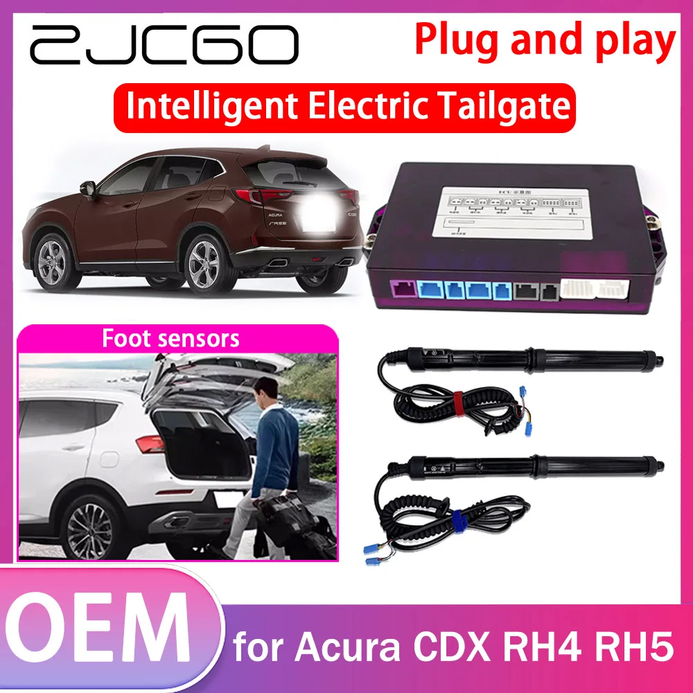 

ZJCGO Electric Tailgate Lift Drive Trunk Opening Tail Gate Lift Soft Close Car Door for Acura CDX RH4 RH5 2016~2022