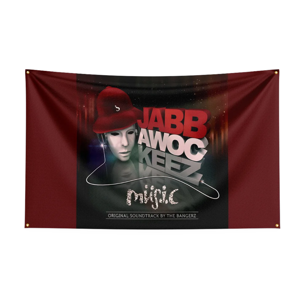 90x150 سنتيمتر خمر J-Jabbawockeezs الفرقة العلم البوليستر الطباعة الرقمية الرجعية راية للديكور #3