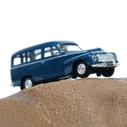 1:87 plastic Duett van model,children's mini toys,Simulation station wagon model,Collection ornaments,wholesale