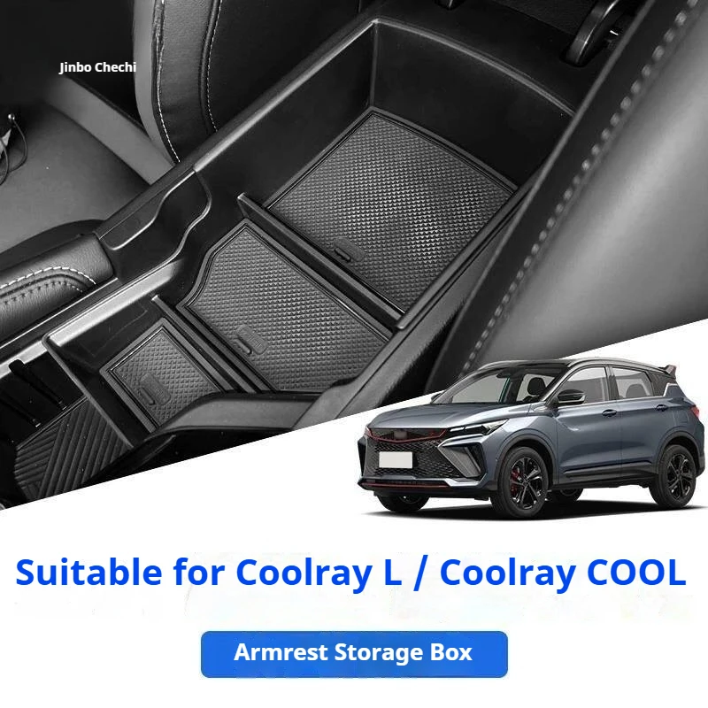 Car Storage of Central Control Armrest Box for Geely Binyue L Coolray L Proton X50 2022-2025 Plastic Accessory Storage Box