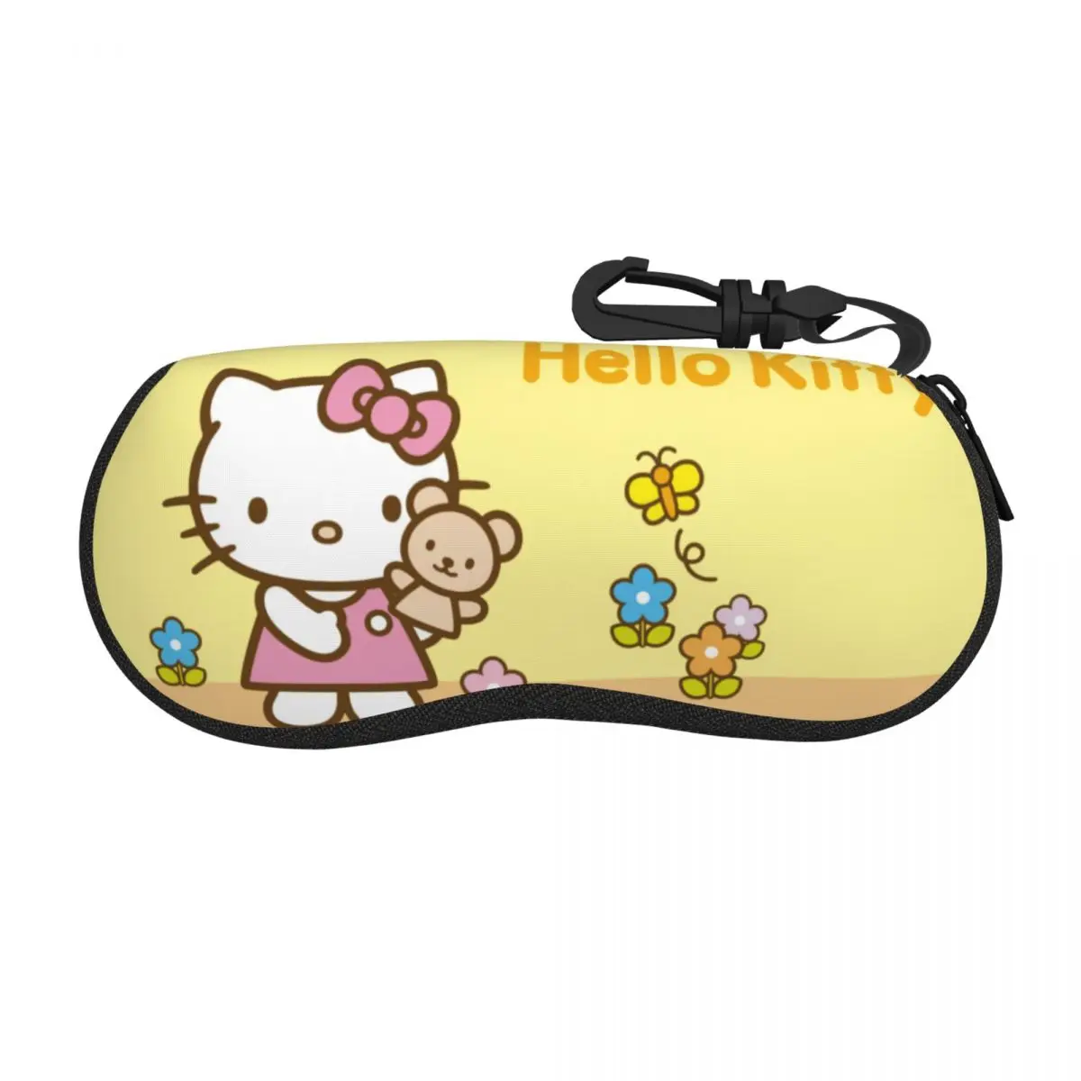 

Защитные чехлы для очков с рисунком аниме «Hello Kitty», крутой чехол для солнцезащитных очков, сумка для очков
