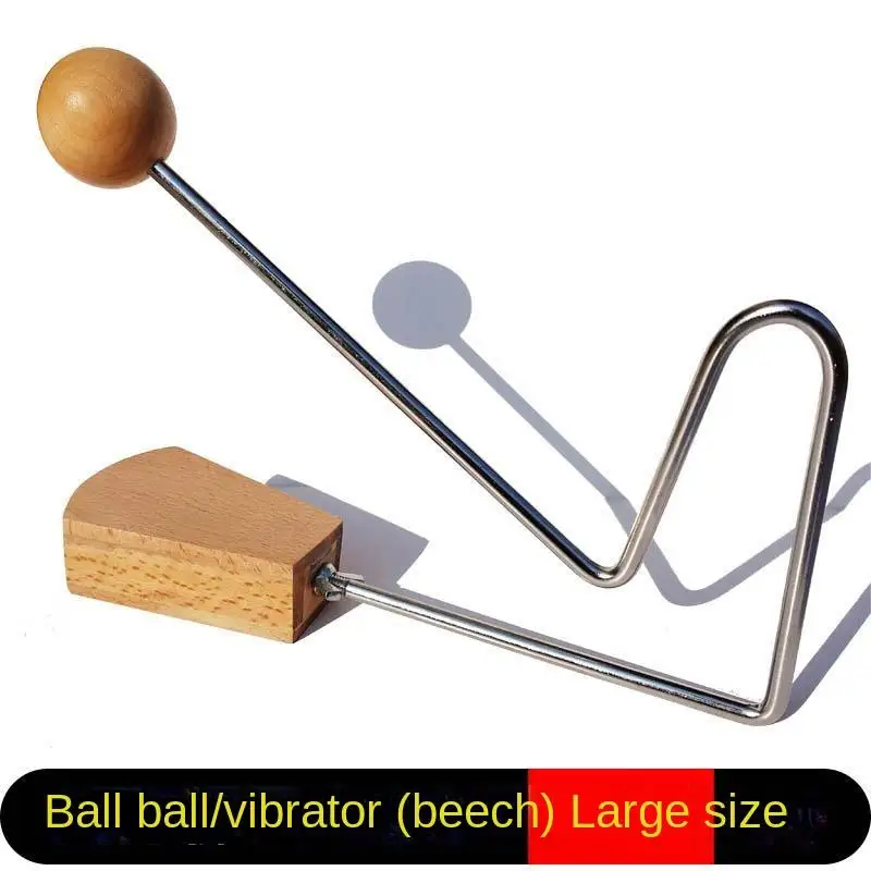 Wooden Ball Watchman's Clapper Percussion Instrument Stage Performance Accompaniment Shaker Children Orff Musical Toy