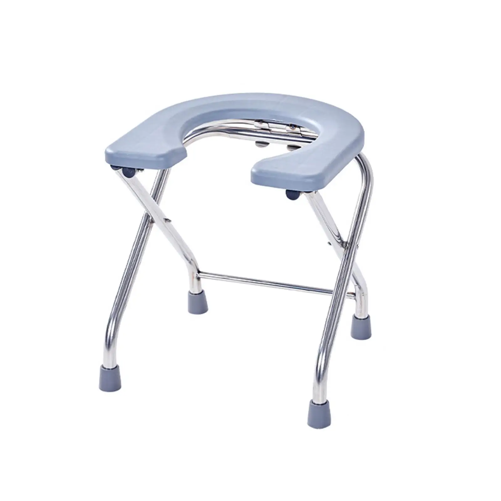 Elderly Squat Toilet Seat Stool Potty Chair for Bathroom Multi Uses Stable Bottom Trong Bearing Capacity Commodes Chair Folding