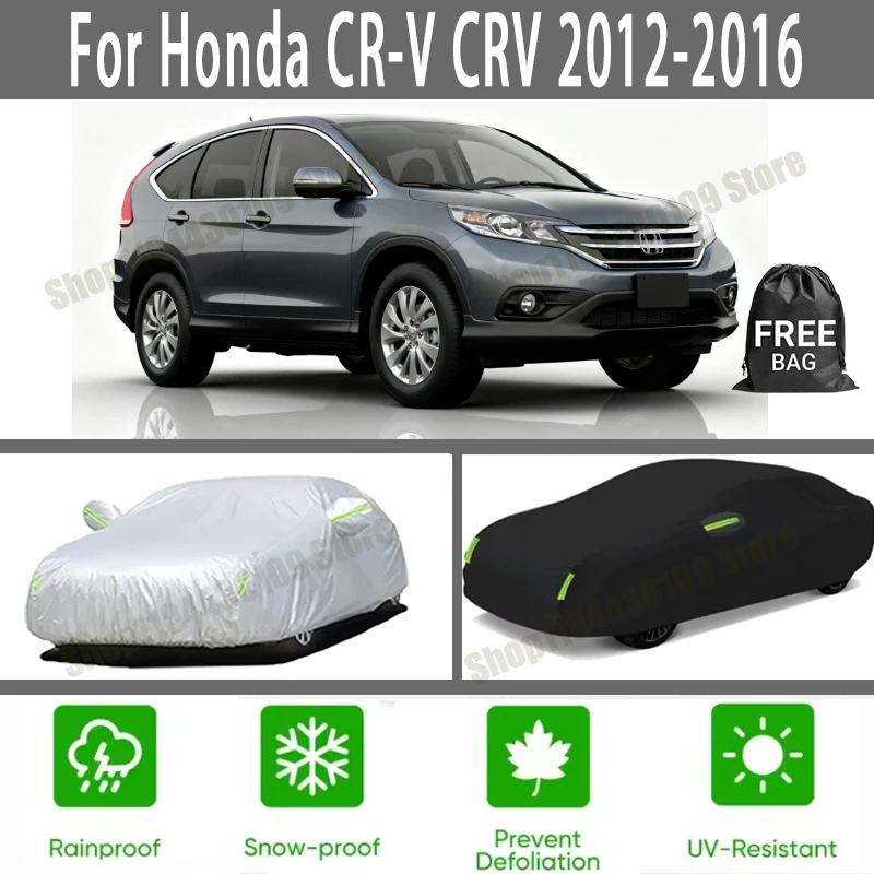 

For Honda CR-V CRV 2012-2016 2015 car cover Winter Summer Snowproof Dustproof Shield, Waterproof Sunproof Auto Protection
