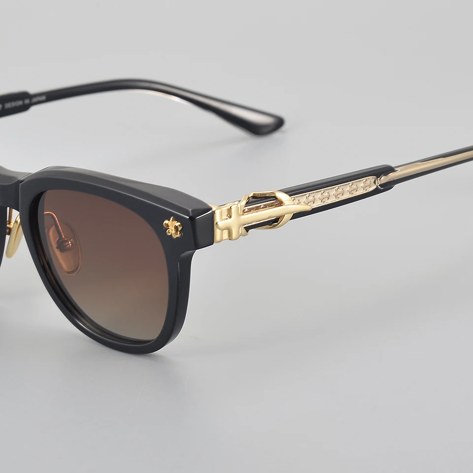 2025 جديد خلات فاخر الرجال والنساء مربع نظارات الموضة UV400 العلامة التجارية تصميم عالية الجودة في الهواء الطلق عطلة نظارات شمسية #2