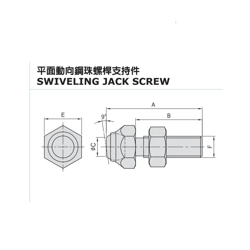 Plane-moving Steel Ball Screw Support Auxiliary Parts Workpiece Hardware Fittings PT36-0814