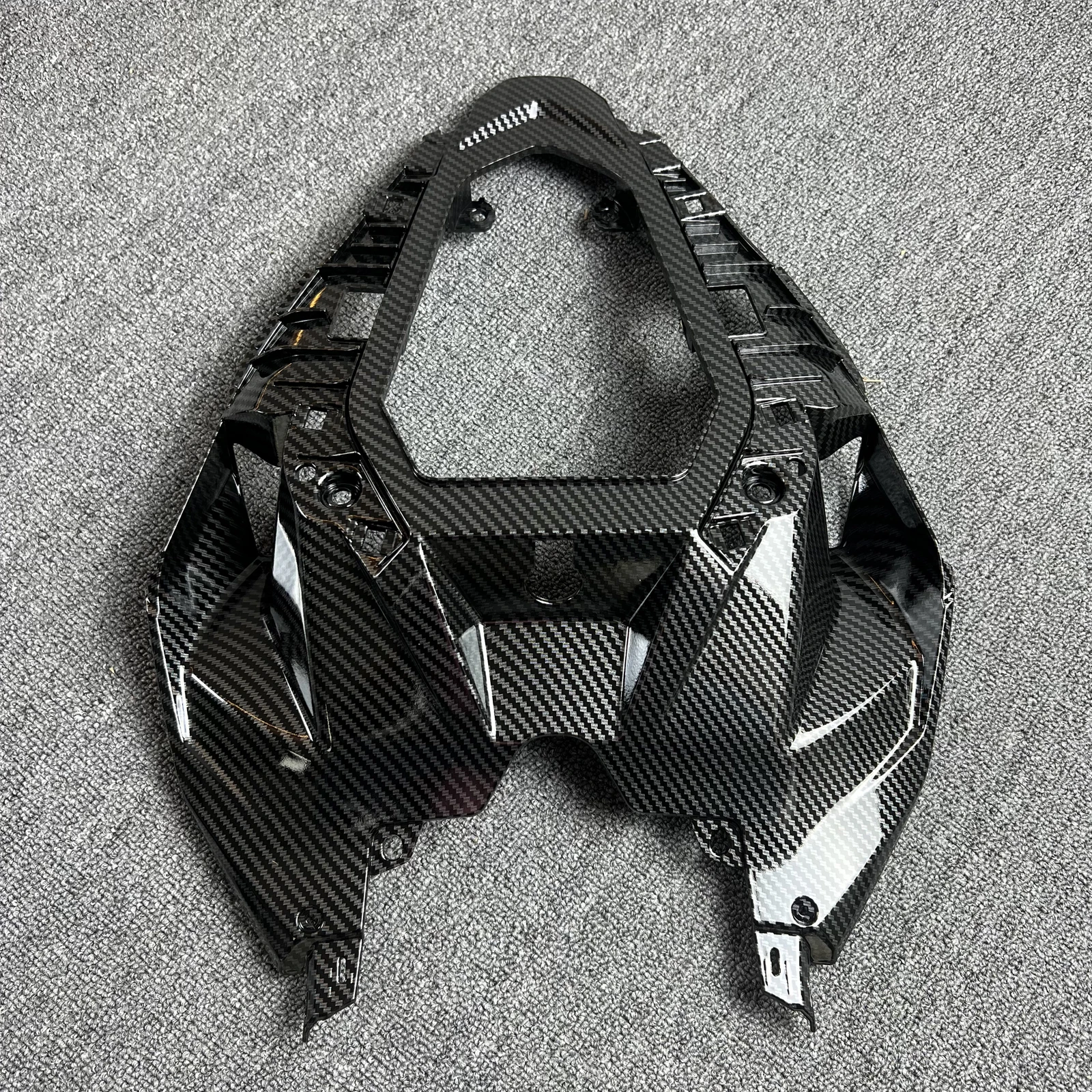 Motorcycle Accessories Mudguard Tail Wing Frame Guard Side Panel Trim Kit ABS Carbon Fiber For BMW M1000R 2021-2024 S1000R