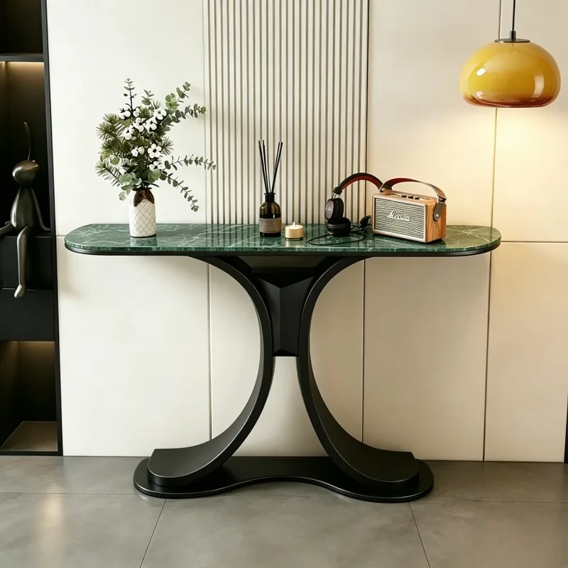 Nordic Vintage Entryways Console Table Italian Modern Luxury Hallway Console Table Tavolo Salotto Living Room Furniture