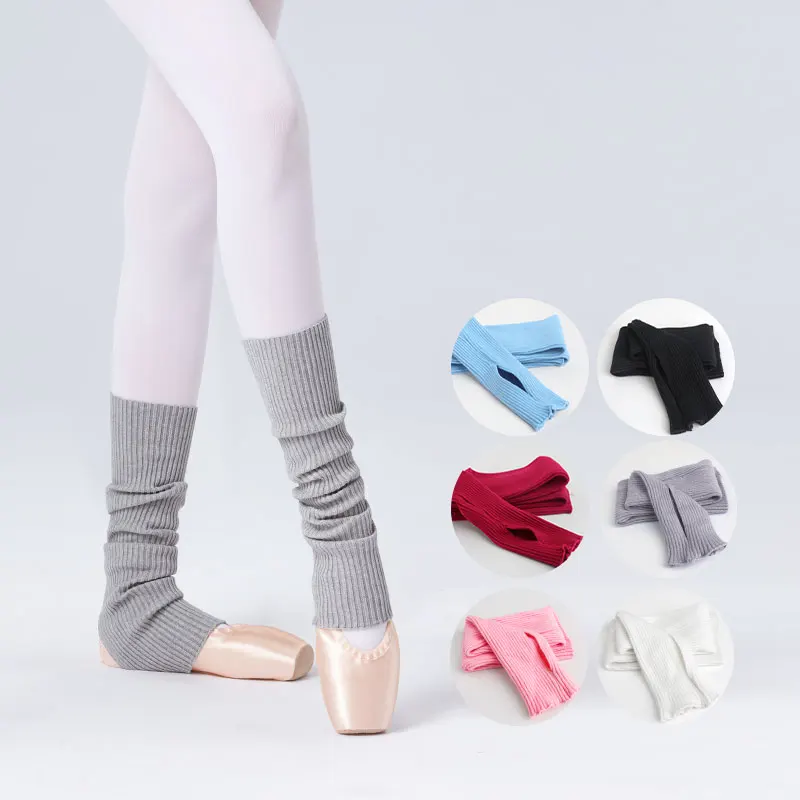 Women Girls Ballet Leg Warmers Knitted Socks Ballet Socks Ballet Stockings Yoga Socks Daily Wear Gym Fitness Dance Socks