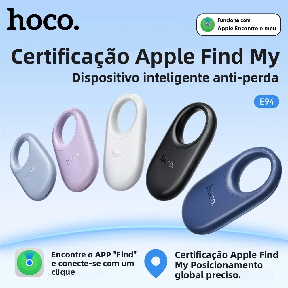 E94 Smart Bluetooth Tracker Keys Finder Item Locator SmartTag até 1 ano de bateria compatível com Apple Find My on IOS