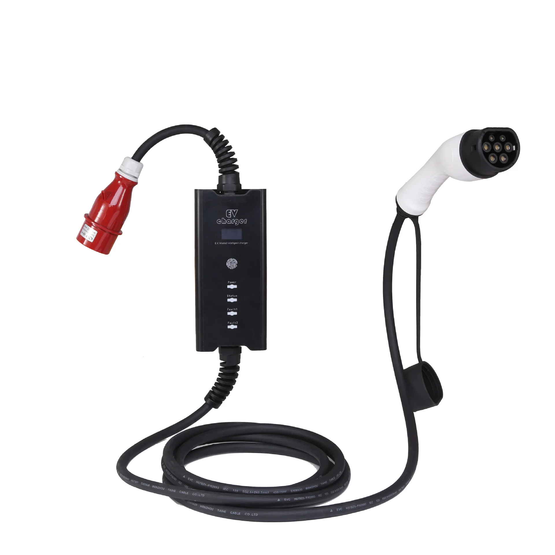 Lily Movable App Smart Charging 22 Kw Manufacture Level 2 3 Phase 32a Fast Ac Type 2 Car 22kw Station Portable Ev Charger